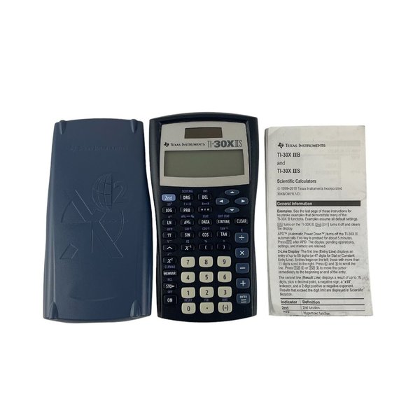 Texas Instruments TI-30XIIS Scientific Calculator Handheld Battery and Solar - Picture 2 of 6